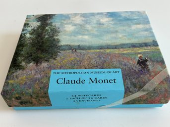 Metropolitan Museum Of Art Claude Monet Note Cards With Envelopes