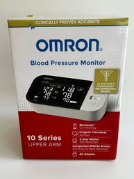 New Omron Blood Pressure Monitor 10 Series Upper Arm