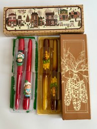 Vintage Decorative Tapers & Avon Thanksgiving & Christmas Candles