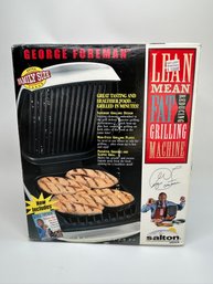NEW George Foreman Lean Mean Fat Grilling Machine - Family Size