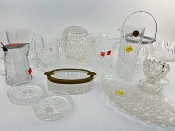 Beautiful Mixed Collection Of Crystal Cristal D'Arques & Other Unmarked Pieces