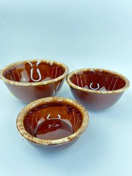 Vintage Hull Oven Proof Nesting Bowls