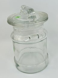 Lidded Glass Candy Jar