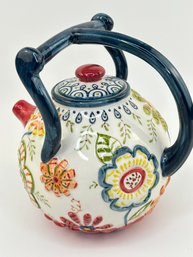 Anthropologie 3 Handle Teapot