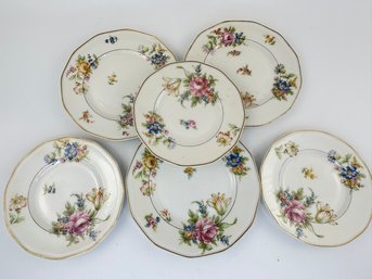 Limoges Theodore Haviland Rosegay Plates