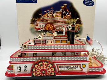 Vintage Department 56 High Rollers Casino Riverboat Snow Village Collection
