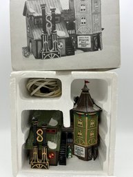 Vintage Department 56 North Pole Series Elf Bunkhouse & Tin Soldier Shop