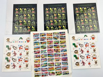 Collection Of Un-used Sheets Of Stamps