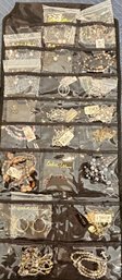 Collection Of Cookie Lee Costume Jewelry And Organizer