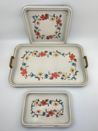 Vintage Japanese Nesting Serving Trays