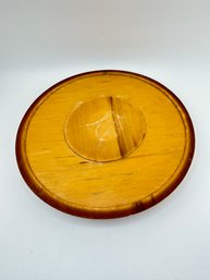 Round Wood Lazy Susan