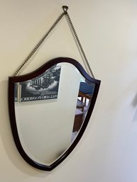 Vintage Bombay Company Cherry Shield Beveled Mirror