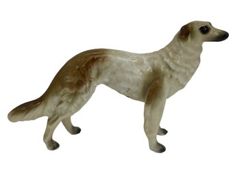 Antique Porcelain Dog Figurine
