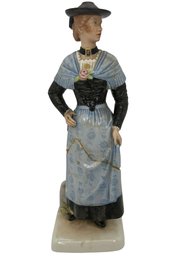 Allach Bavarian Peasant No. 47 Porcelain Figurine- R. Forster