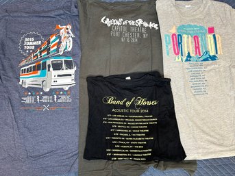 Phish, Band Of Horses, Queens Of The Stone Age, Portlandia Concert T-shirts