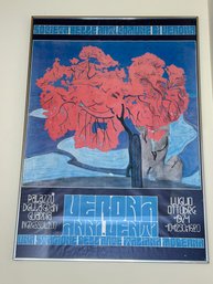 Vintage 1971 Trentini Verona Anni Venti Framed Poster