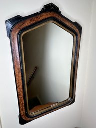 Victorian Style Tortoise Shell Faux Finish Mirror