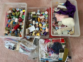 Lot Of Vintage Sewing Supplies