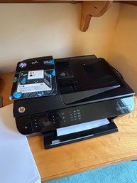 HP Officejet 4630 Print Fax Scan Copy All In One Printer With Paper & New Ink