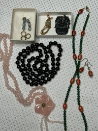 Fine And Fashion Jewelry Lot Of Sterling And Costume
