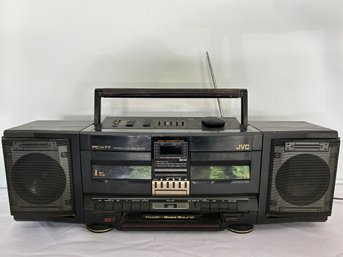 Vintage JVC PC-V77 Portable Component System With Hyper Bass Sound