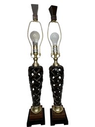 Matching Pair Of  Of Table Lamps