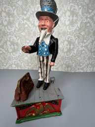 Reproduction Uncle Sam Coin Bank