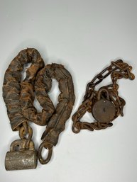 Antique Locks And Chains