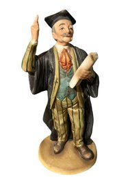 Vintage Lefton Professor Figurine