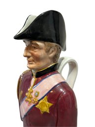 Vintage Wood & Sons Pride Of Britain Portrait Toby Jug Duke Of Wellington