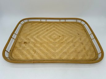 Cane Serving Tray 14'x18'