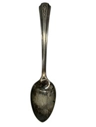 Hotel New Yorker Demitasse Silver Plate Spoon