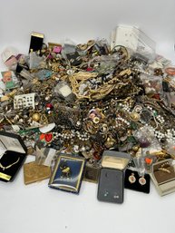 Over 23 Lbs Of Costume Jewelry