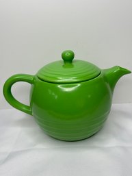 Fiesta Style Shamrock Green Tea Pot With Lid