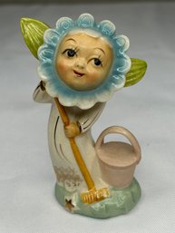 Vintage Made In Japan Anthropomorphic Flower Figurine