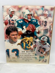 Dan Marino Miami Dolphins Limited Edition 75/500 QB Club Photo