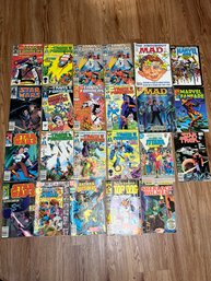 Vintage 1980's Comic Book Collection- Transformers, Star Wars, Mad, Batman, Star Trek