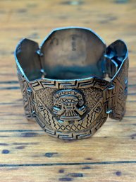 Sterling Silver Peruvian Link Bracelet