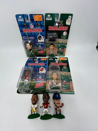 Collection Of NFL & MLB Headliners Action Figures By Corinthian 1996