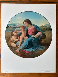 Raphael The Alba Madonna - Andrew Melion Collection - National Gallery Of Art Washington D.c.