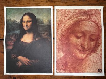 Italian Canvas & Paper Art Printsda Vinci, Mona Lisa &leonardo San't Anna