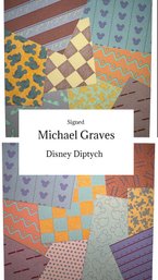 Oversized Disney Diptych Signed, Limited Edition By Michael Graves