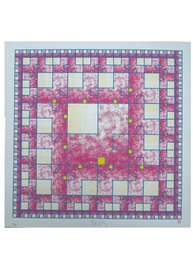 Takaaki Matsumoto Signed, Limited Edition,  Untitled (pink) Silk Screen