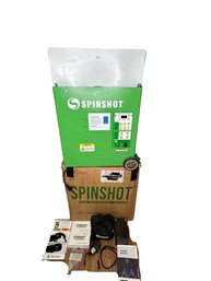 Spinshot Plus-2 Professional Tennis Ball Machine With 2 Remote Watches, Battery & Charger