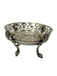 Posen Continental 800 Silver Reticulated Footed Bowl