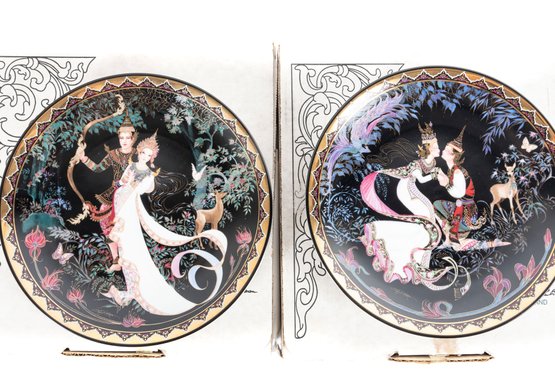 Royal Porcelain 'The Love Story Of Siam' Thailand Limited Edition Plates