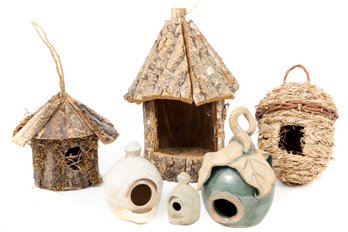 Lot Of Hand-Crafted Bird Nests