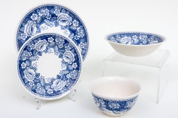 Mason's Blue & White Ironstone Dishes