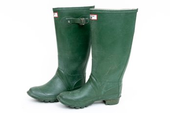 Vintage Women'a Gates 'Huntress' Rubber Boots (Size 7)