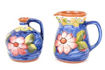 Hand-Painted Portuguese Art Pottery